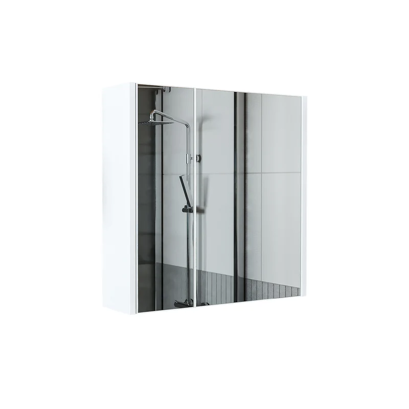 Roomart Badezimmer Spiegelschrank, 60 oder 80 cm, mit Soft-Close-Türen, in 3 Farben