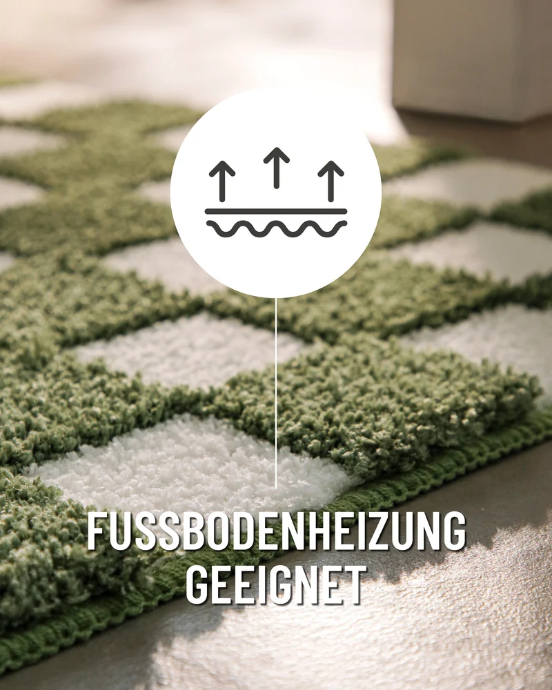 Badteppich Grün "Bobbi" WECONhome