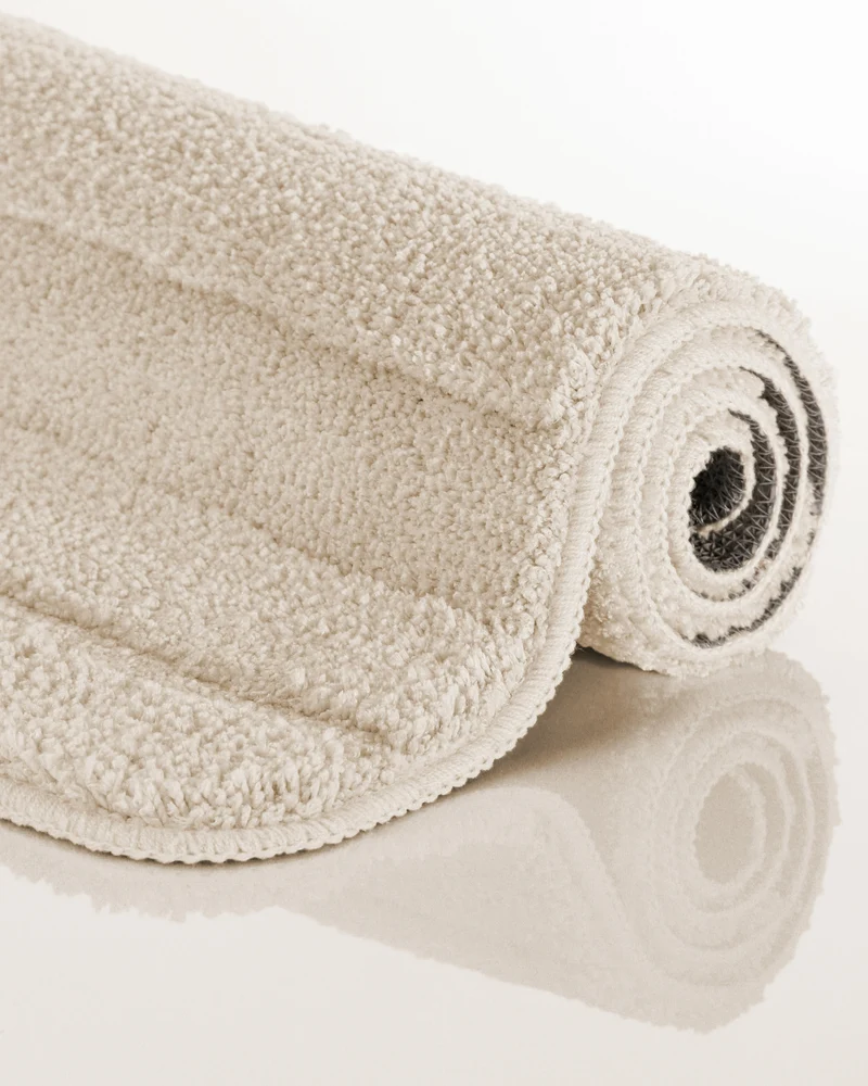 Badteppich Creme Weiß "Marc" WECONhome