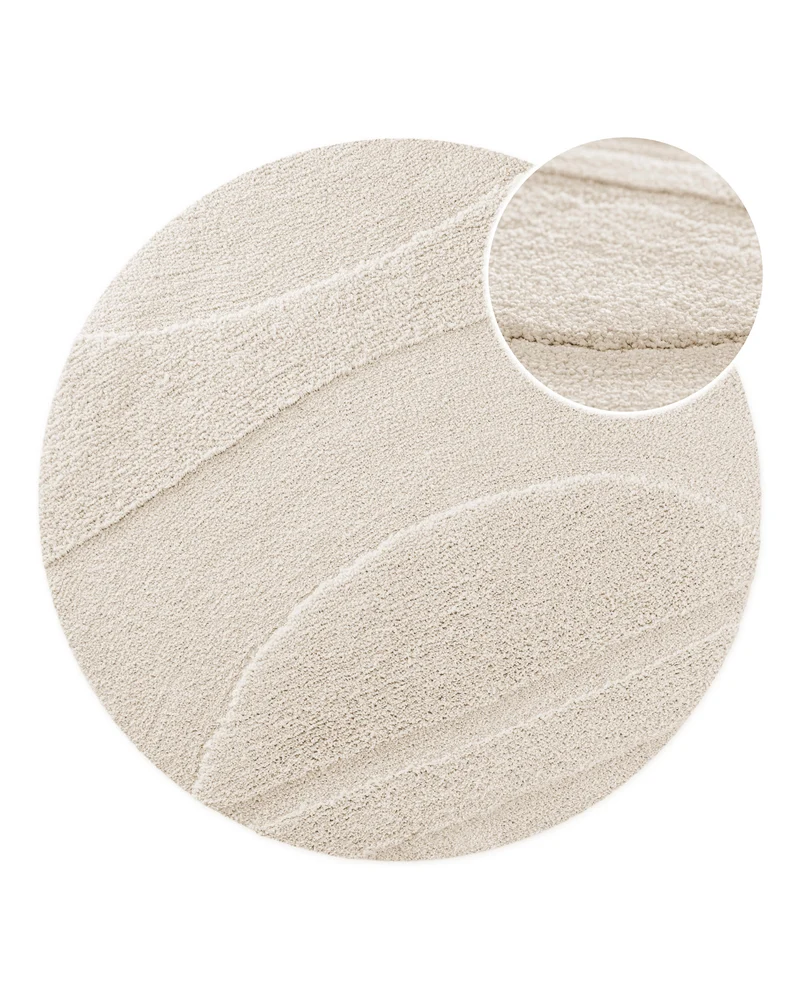 Badteppich Creme Weiß "Marc" WECONhome