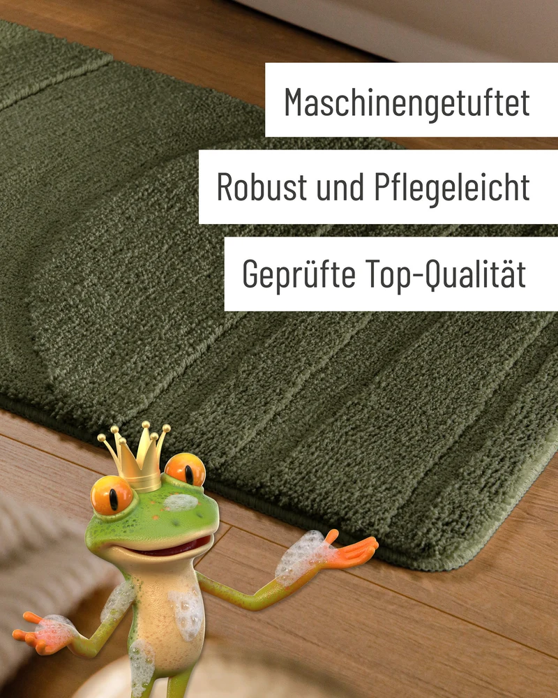 Badteppich Kiefer Grün "Marc" WECONhome