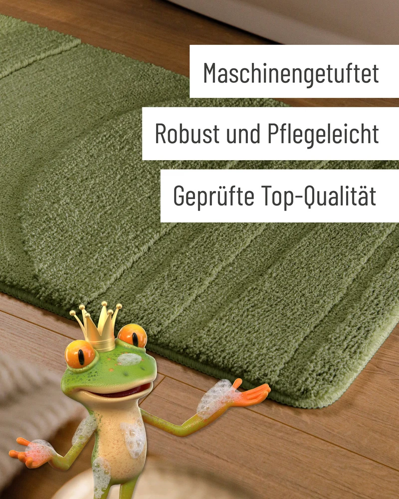 Badteppich Reseda Grün "Marc" WECONhome