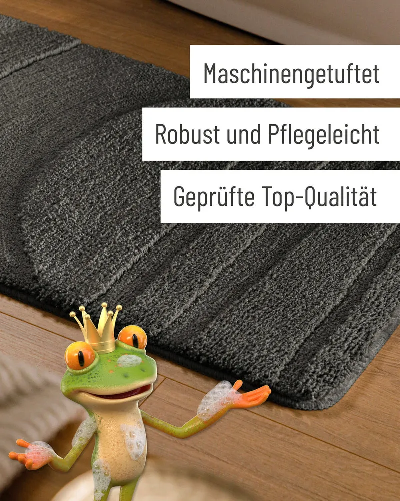 Badteppich Anthrazit Grau "Marc" WECONhome