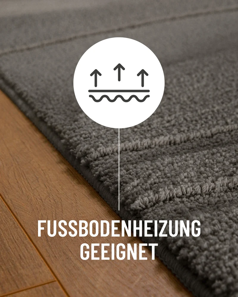 Badteppich Basalt Grau "Marc" WECONhome