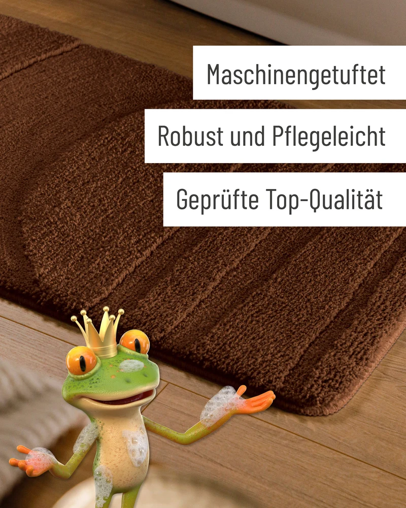 Badteppich Nuss Braun "Marc" WECONhome