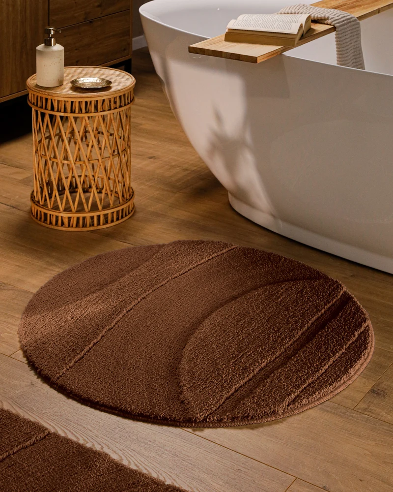 Badteppich Nuss Braun "Marc" WECONhome