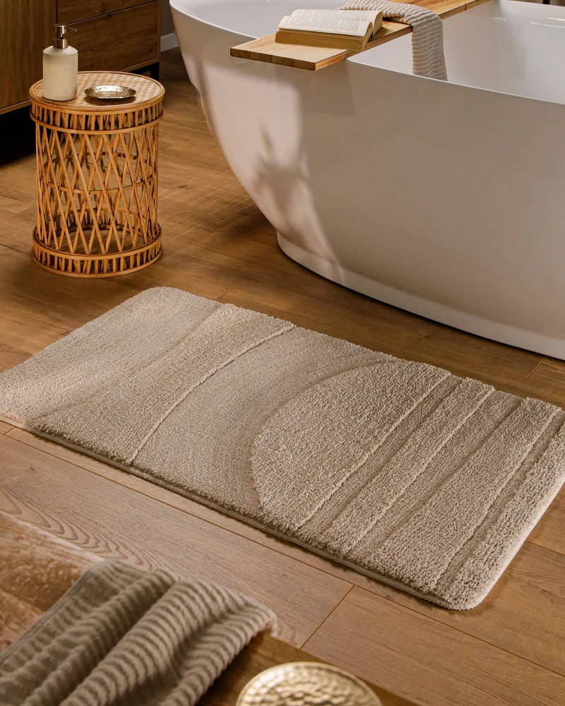 Badteppich Sand Beige "Marc" WECONhome