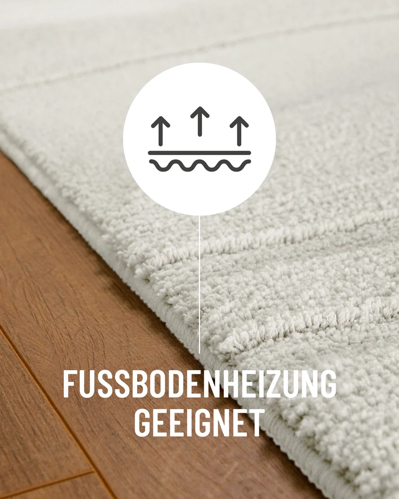 Badteppich Weiß "Marc" WECONhome