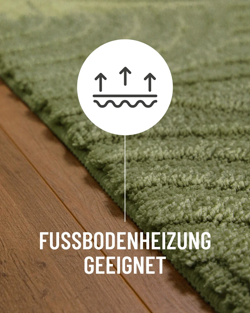 Badteppich Reseda Grün "Fiete" WECONhome