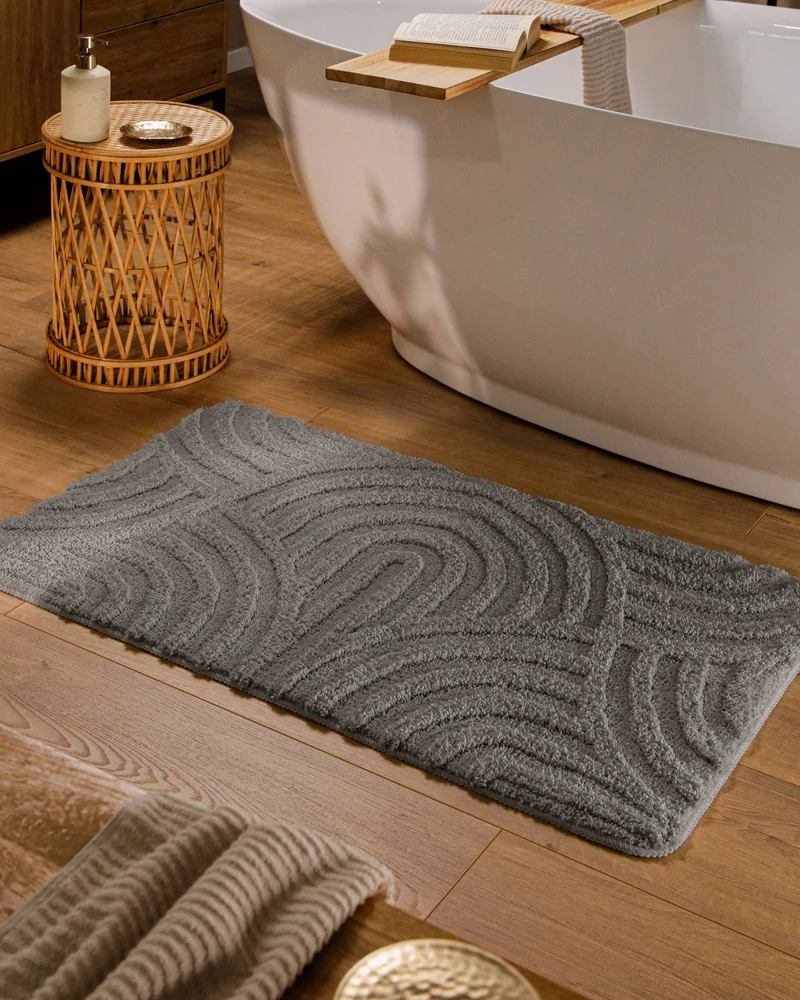 Badteppich Basalt Grau "Fiete" WECONhome