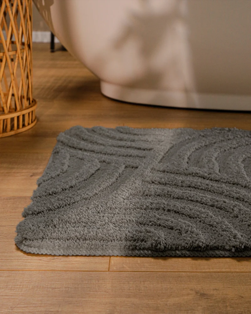 Badteppich Basalt Grau "Fiete" WECONhome