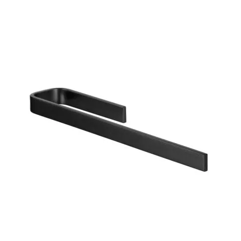Handtuchhalter einarmig zur Badmöbelmontage, Chrom glänzend oder Schwarz matt, 390 mm oder 330 mm, Art.Nr. 1422
