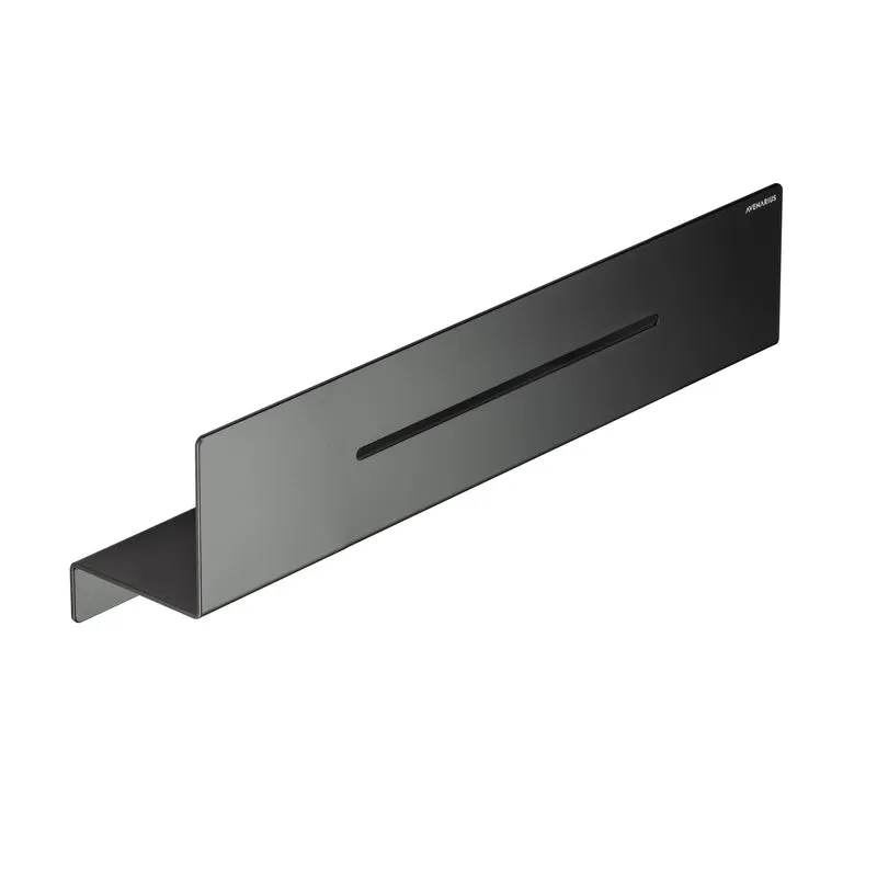 Duschablage, gerade Ausführung, 300 oder 500 mm breit, Weiß oder Schwarz, Art.Nr. 901 4022 und 901 4023
