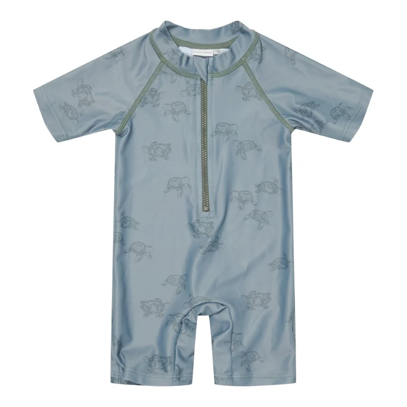 Badeanzug Kurzarm Turtle Island Olive