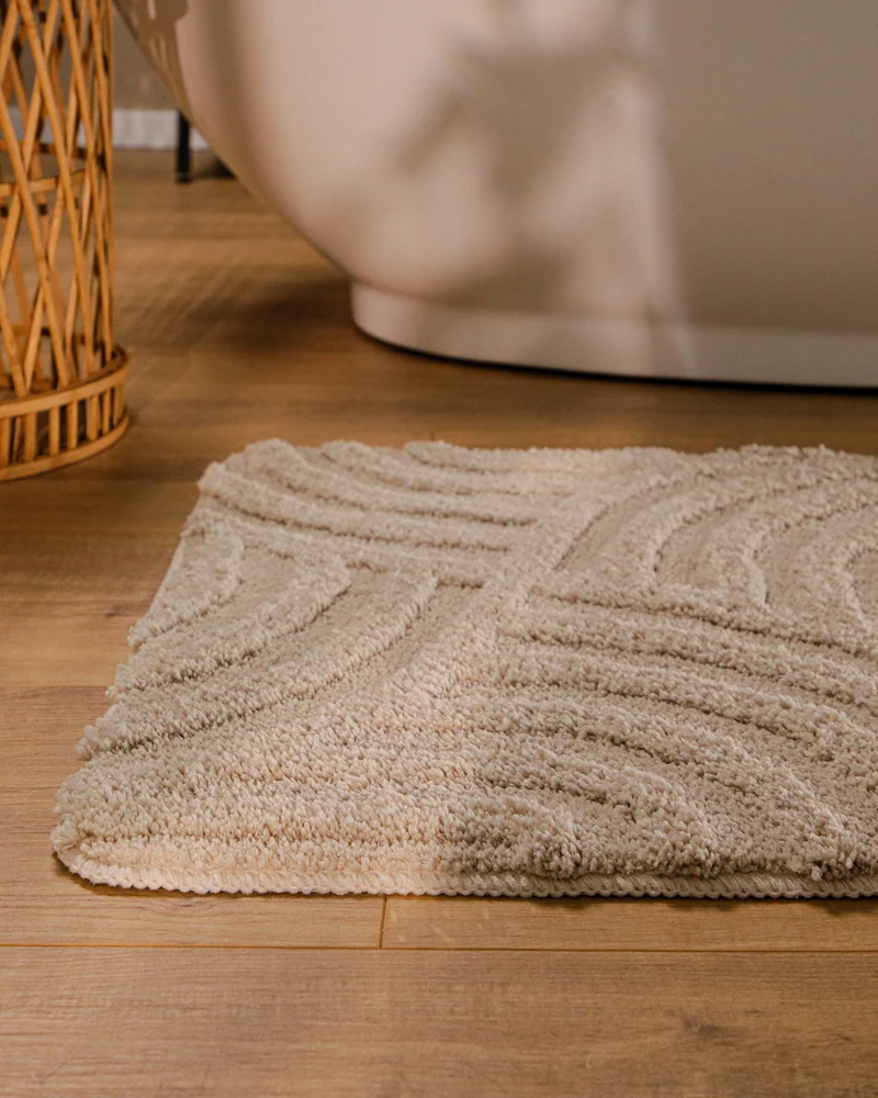 Badteppich Sand Beige "Fiete" WECONhome