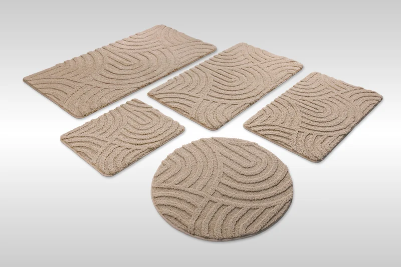 Badteppich Sand Beige "Fiete" WECONhome
