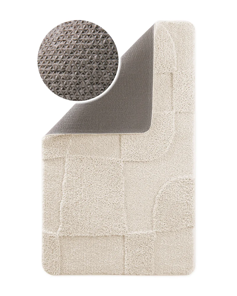 Badteppich Creme Weiß "Davie" WECONhome