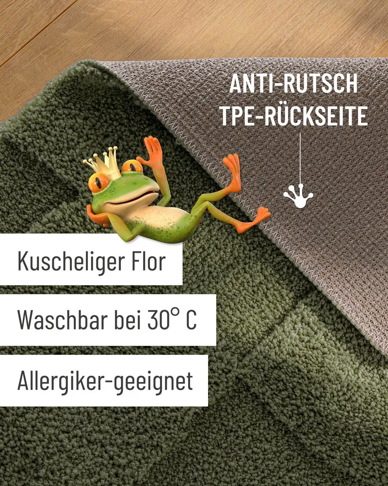 Badteppich Kiefer Grün "Davie" WECONhome