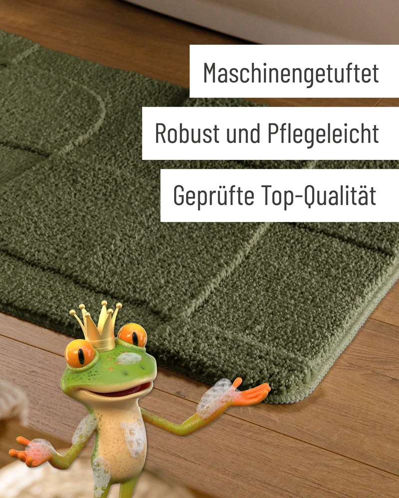 Badteppich Kiefer Grün "Davie" WECONhome