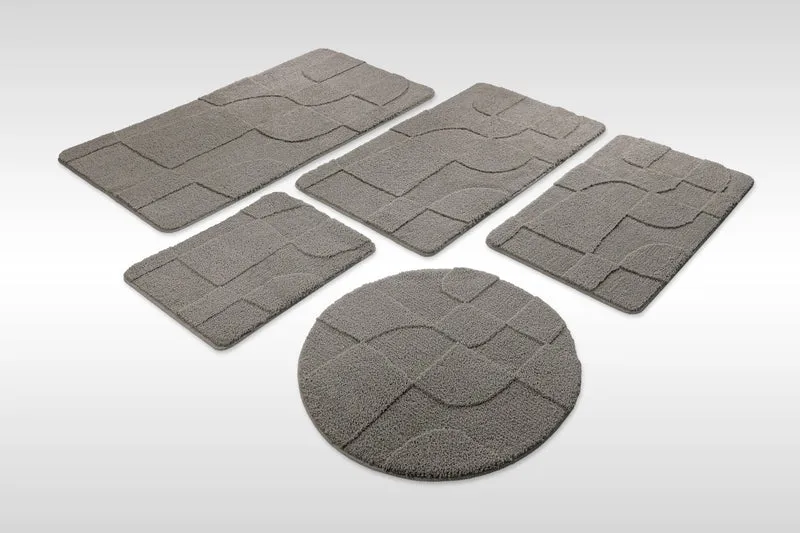 Badteppich Basalt Grau "Davie" WECONhome