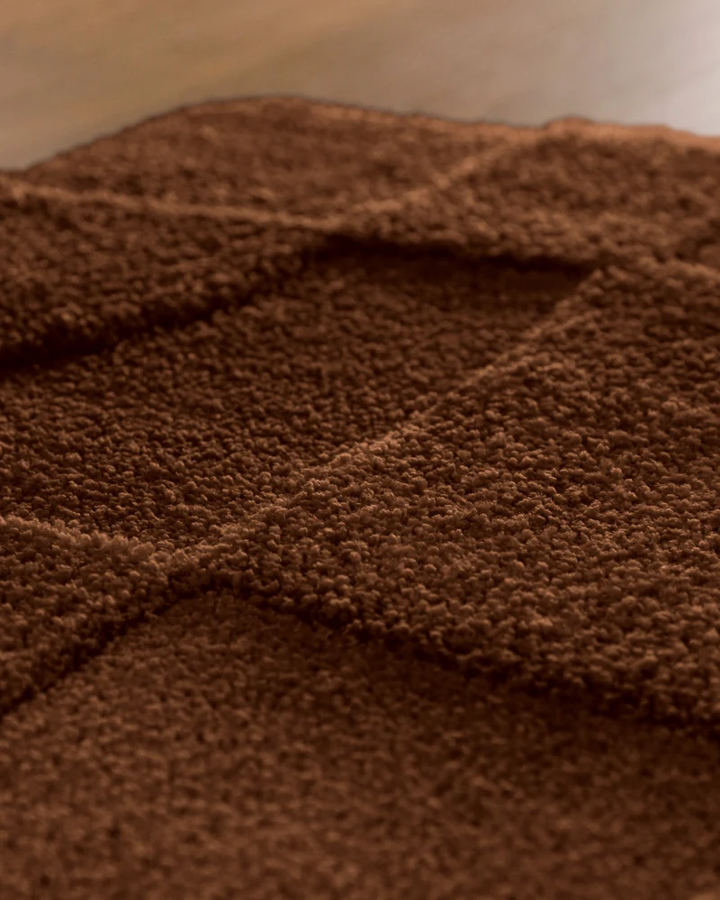 Badteppich Nuss Braun "Davie" WECONhome