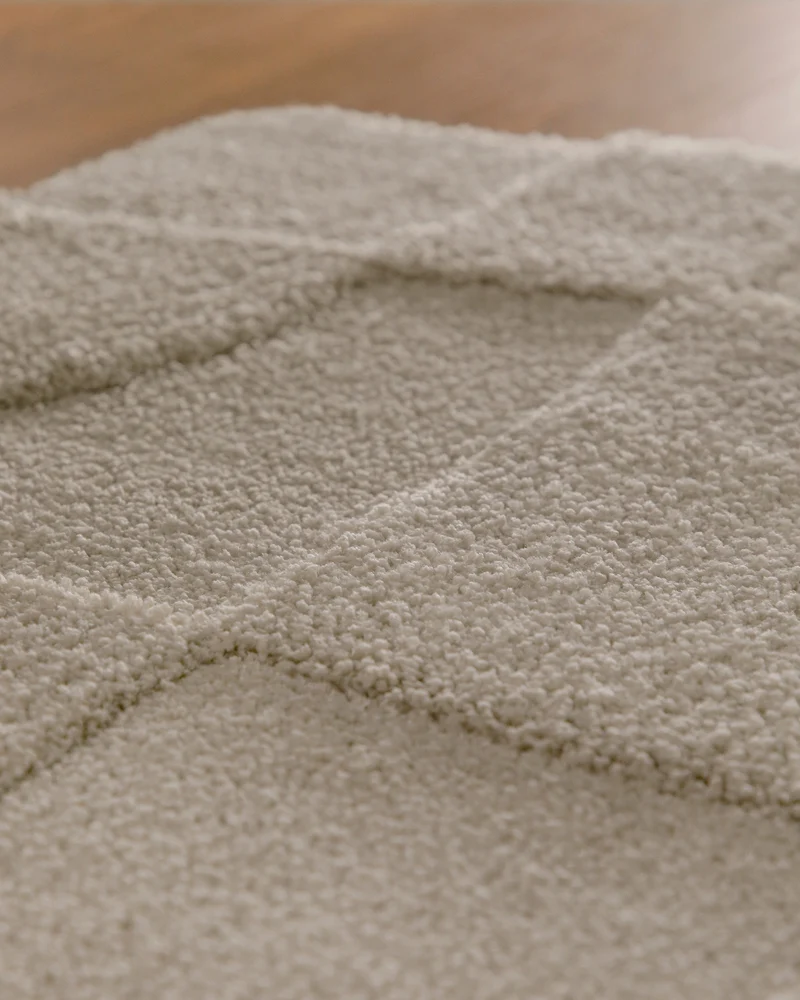 Badteppich Seiden Grau "Davie" WECONhome