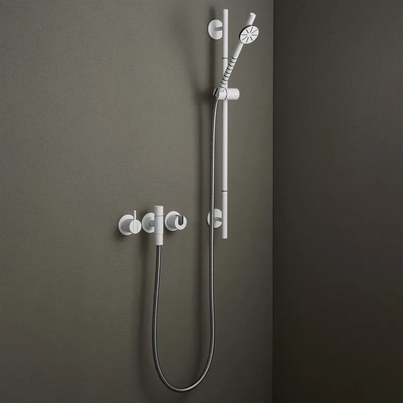 Vola Dusche mit Rundkopfhandbrause & Brausestange 2171S-T65