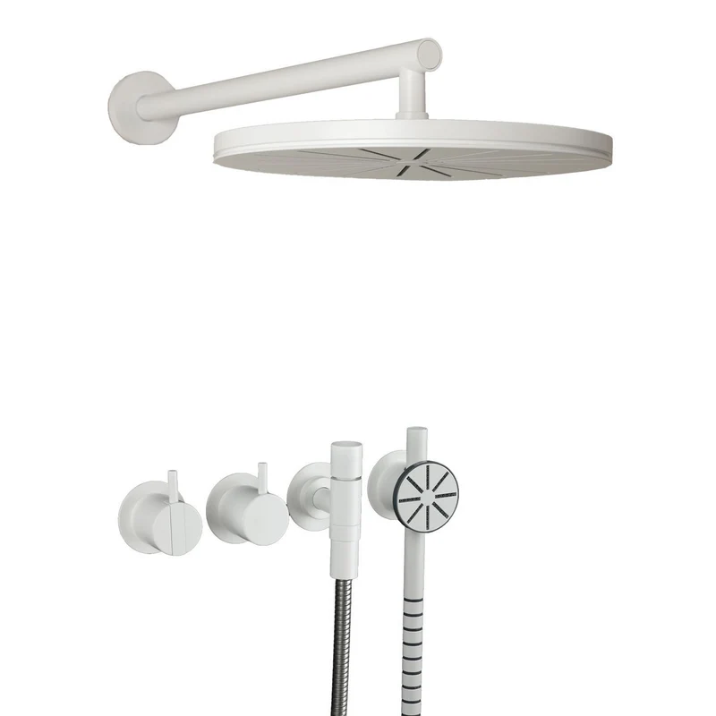 Vola Regendusche mit Rundkopfhandbrause 2471S-061