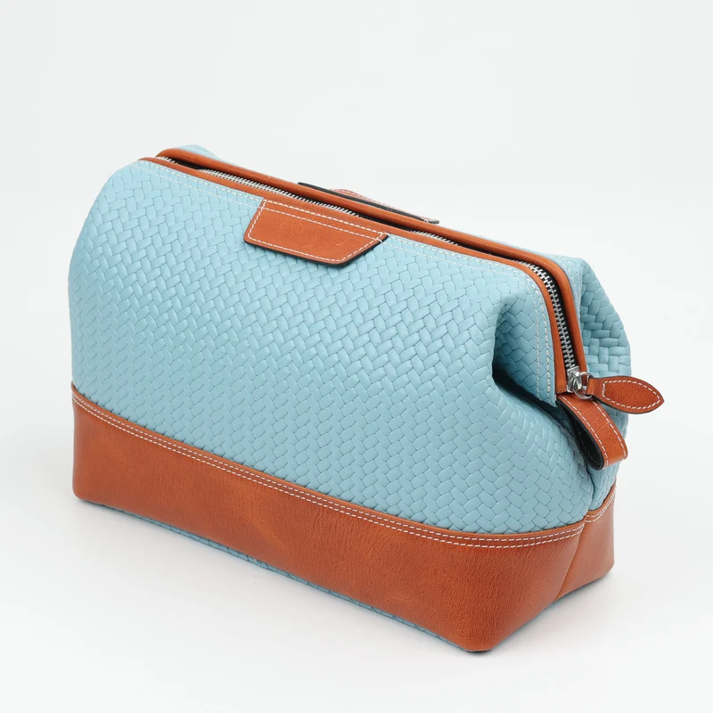 Kulturtasche Mousetrap High (L) - hellblau/ coxorange