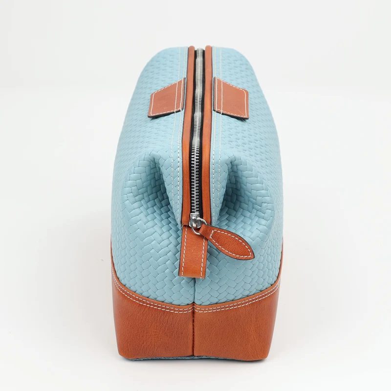 Kulturtasche Mousetrap High (L) - hellblau/ coxorange