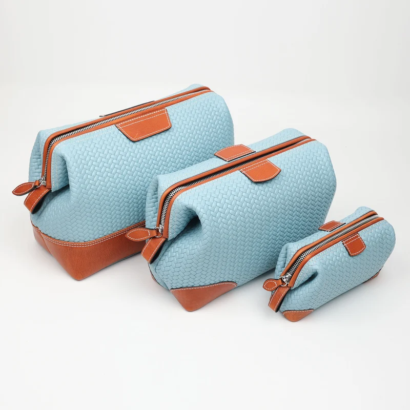 Kulturtasche Mousetrap High (L) - hellblau/ coxorange