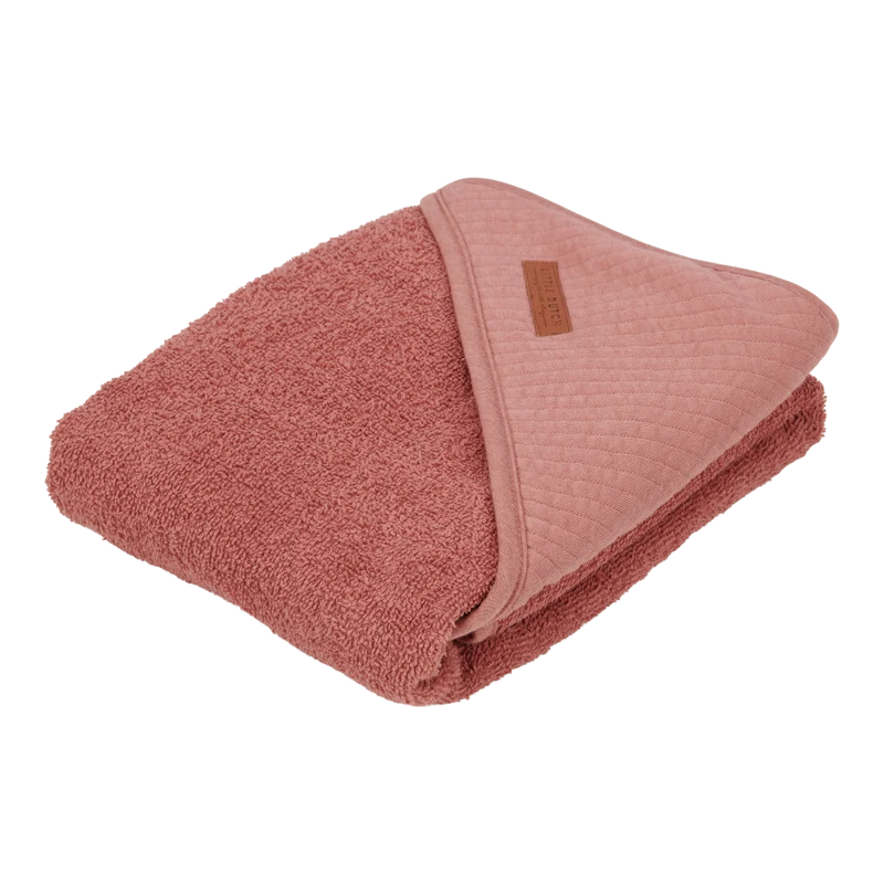 Little Dutch Kapuzenhandtuch Little Pure Pink Blush