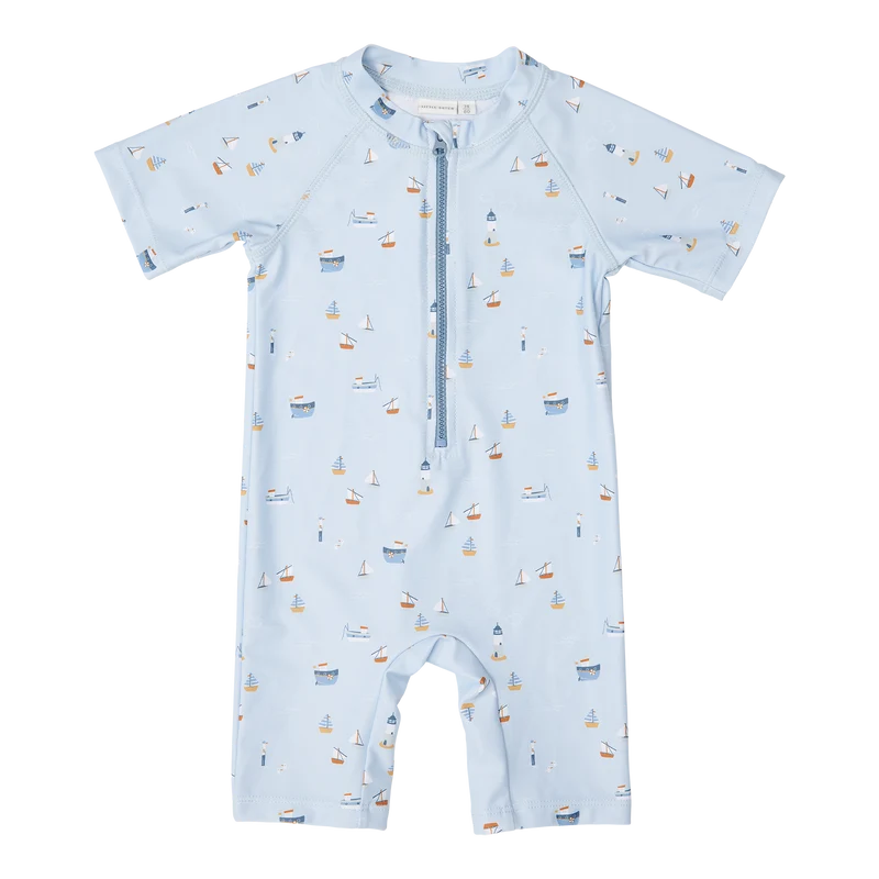 Badeanzug Sailors Bay Blue Little Dutch