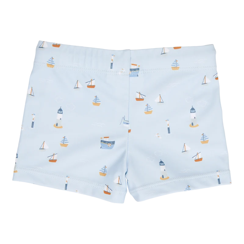 Badehose Sailors Bay Blue Little Dutch