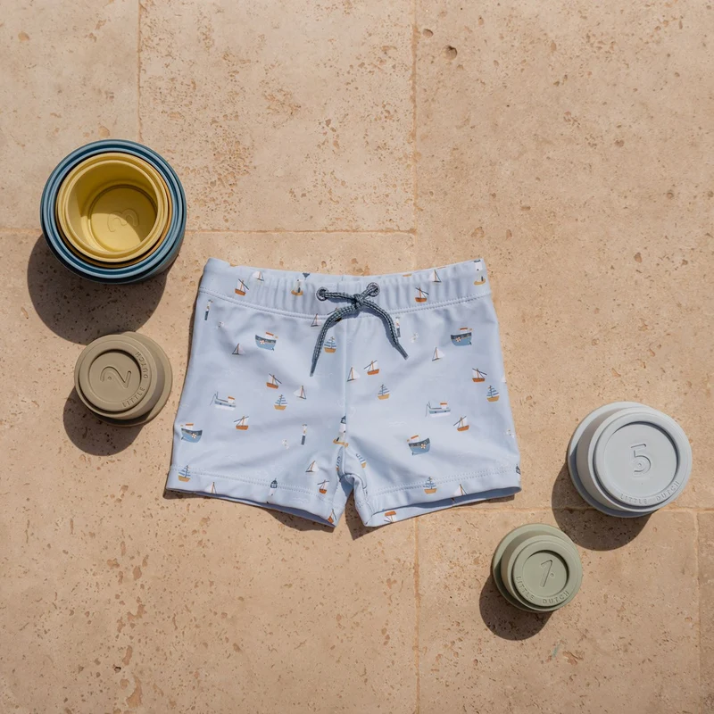 Badehose Sailors Bay Blue Little Dutch