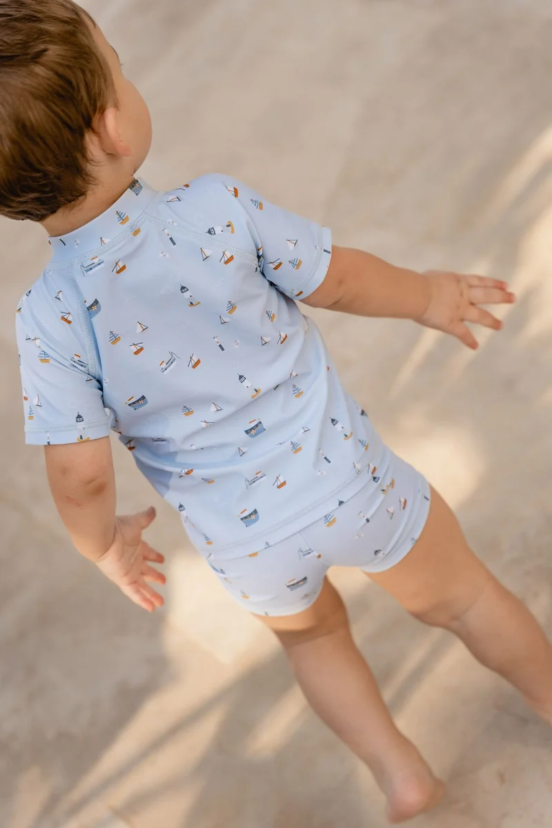 Badehose Sailors Bay Blue Little Dutch