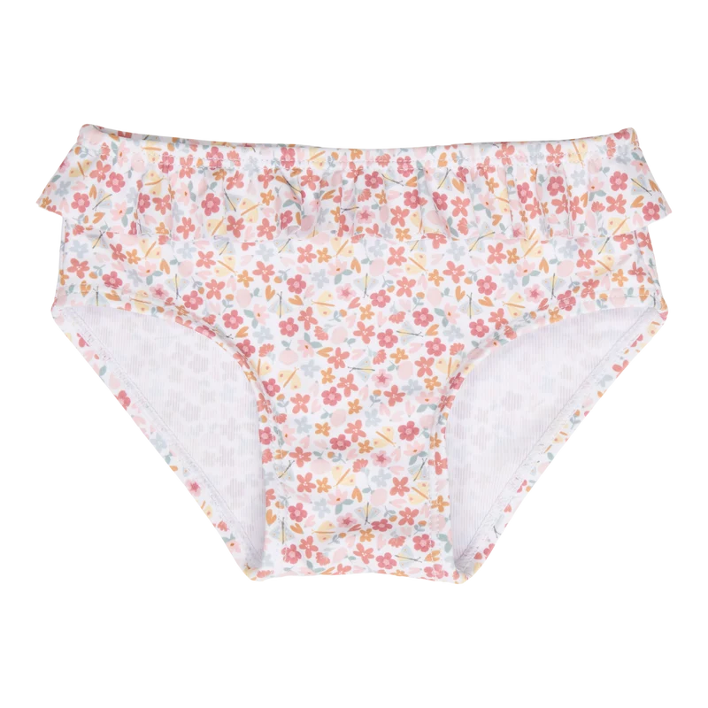 Badehose mit Rüschen Summer Flowers Little Dutch