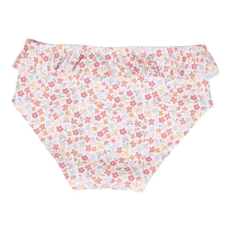 Badehose mit Rüschen Summer Flowers Little Dutch