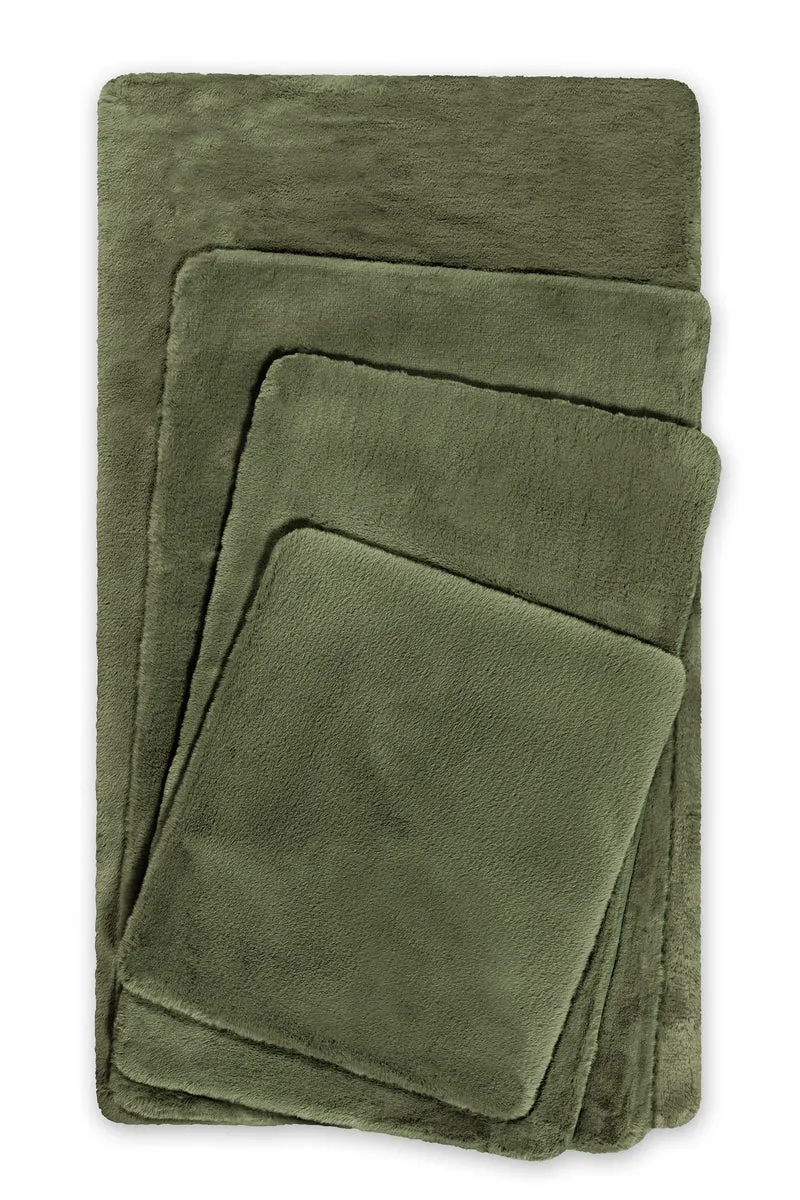 Badteppich Oliv Grün "Emil" WECONhome Basics
