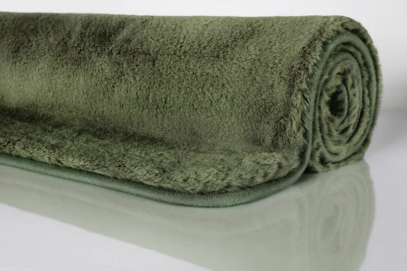 Badteppich Oliv Grün "Emil" WECONhome Basics