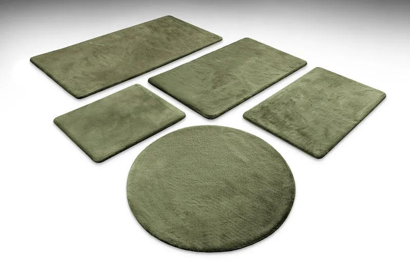 Badteppich Oliv Grün "Emil" WECONhome Basics