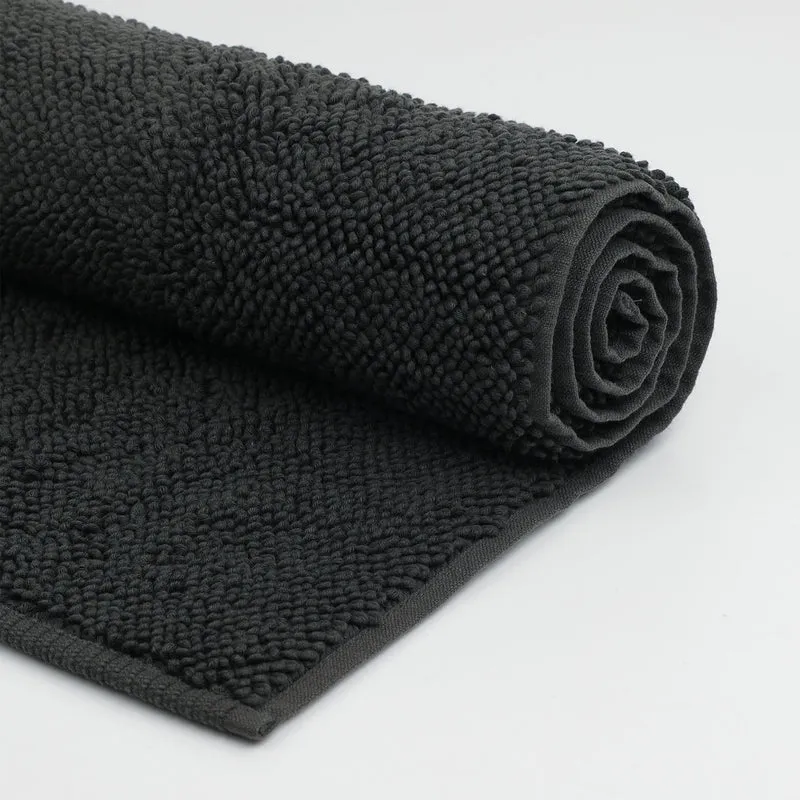 Badteppich Twist Anthrazit