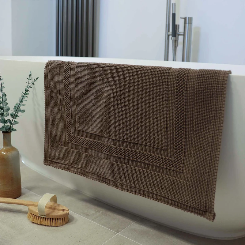 Rhomtuft Badteppich Gala Taupe
