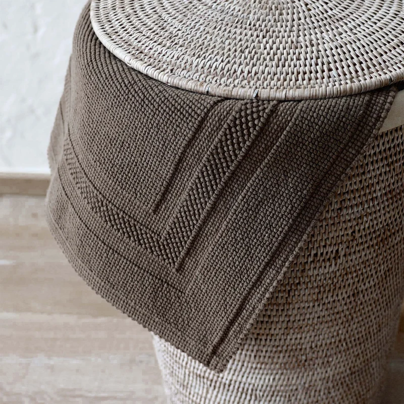 Rhomtuft Badteppich Gala Taupe