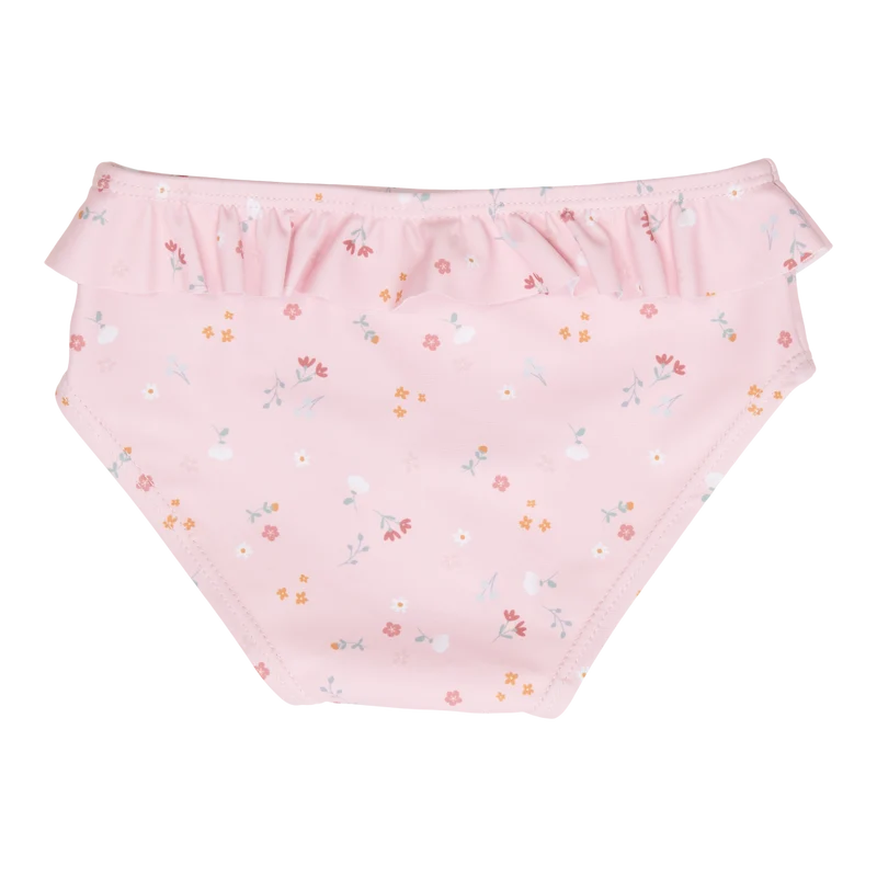 Badehose mit Rüschen Litte Pink Flowers Little Dutch