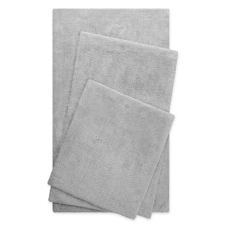 Badteppich Licht Grau "Erik" WECONhome Basics