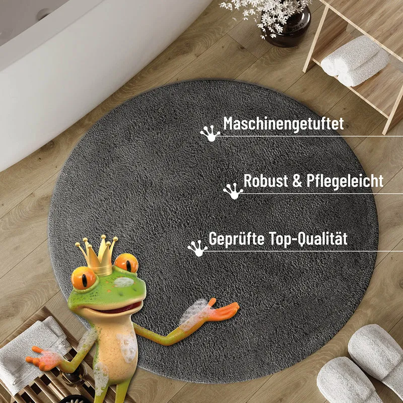 Badteppich Granit Grau "Erik" WECONhome Basics