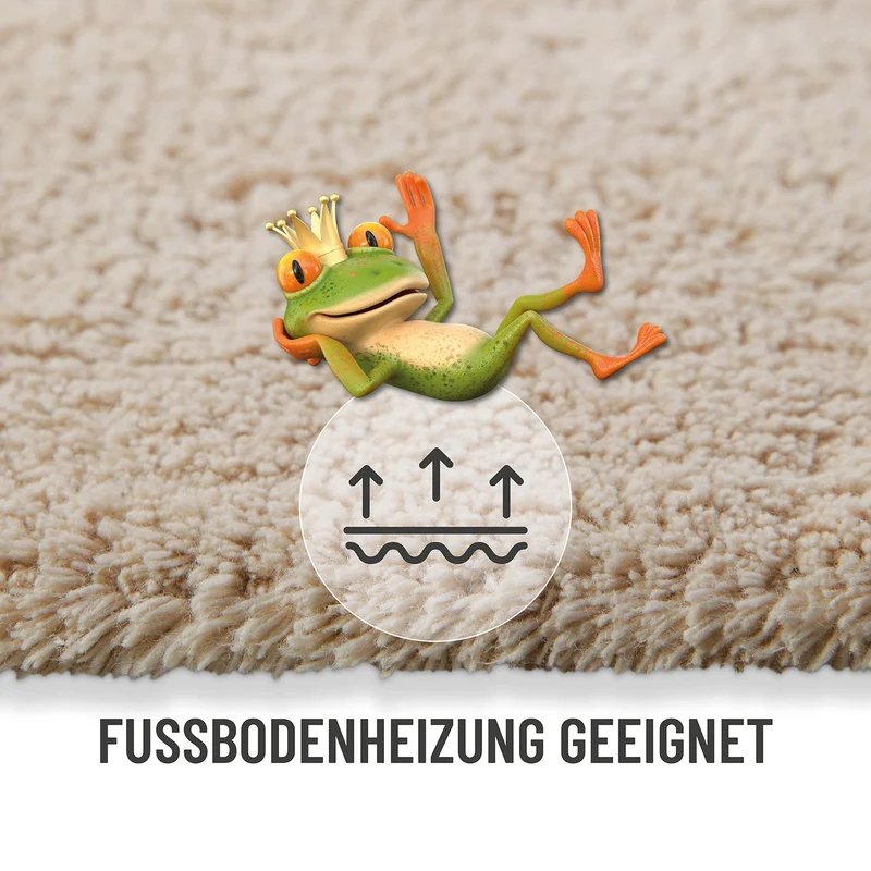 Badteppich Beige "Erik" WECONhome Basics