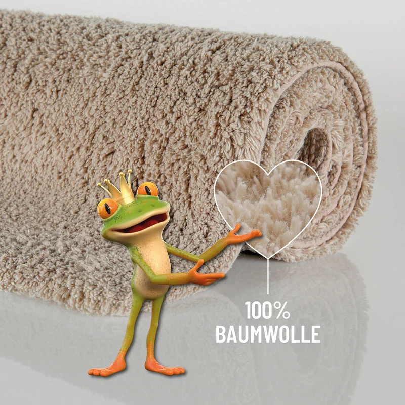 Badteppich Beige "Erik" WECONhome Basics