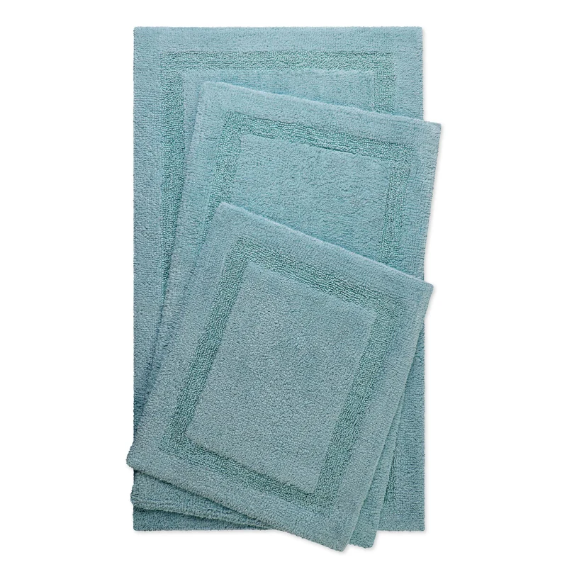 Badteppich Rauch Blau "Knut" WECONhome Basics
